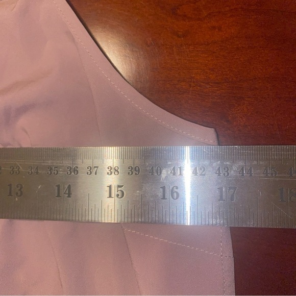 Chic Pink Sheer Dress Club Monaco Silk Pink 6 - Picture 12 of 12